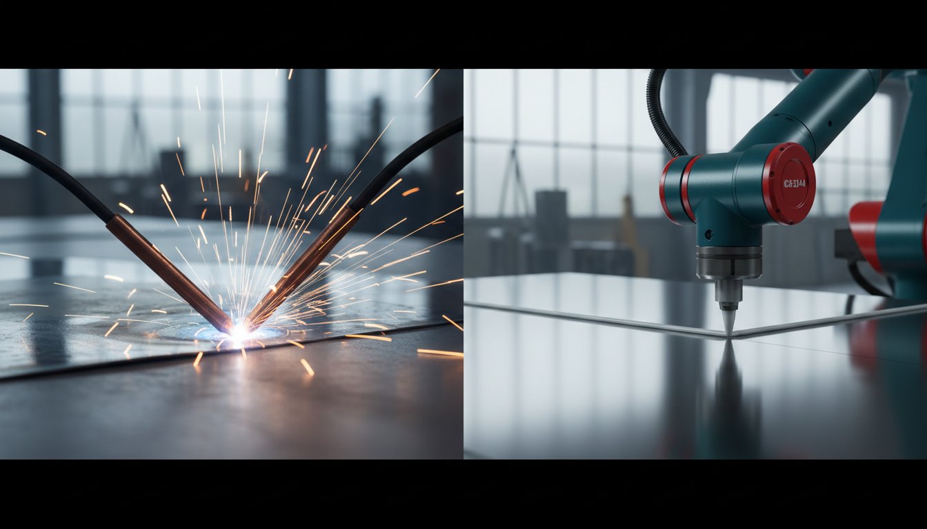 Adhesive bonding vs spot welding for industrial metalwork in 2026