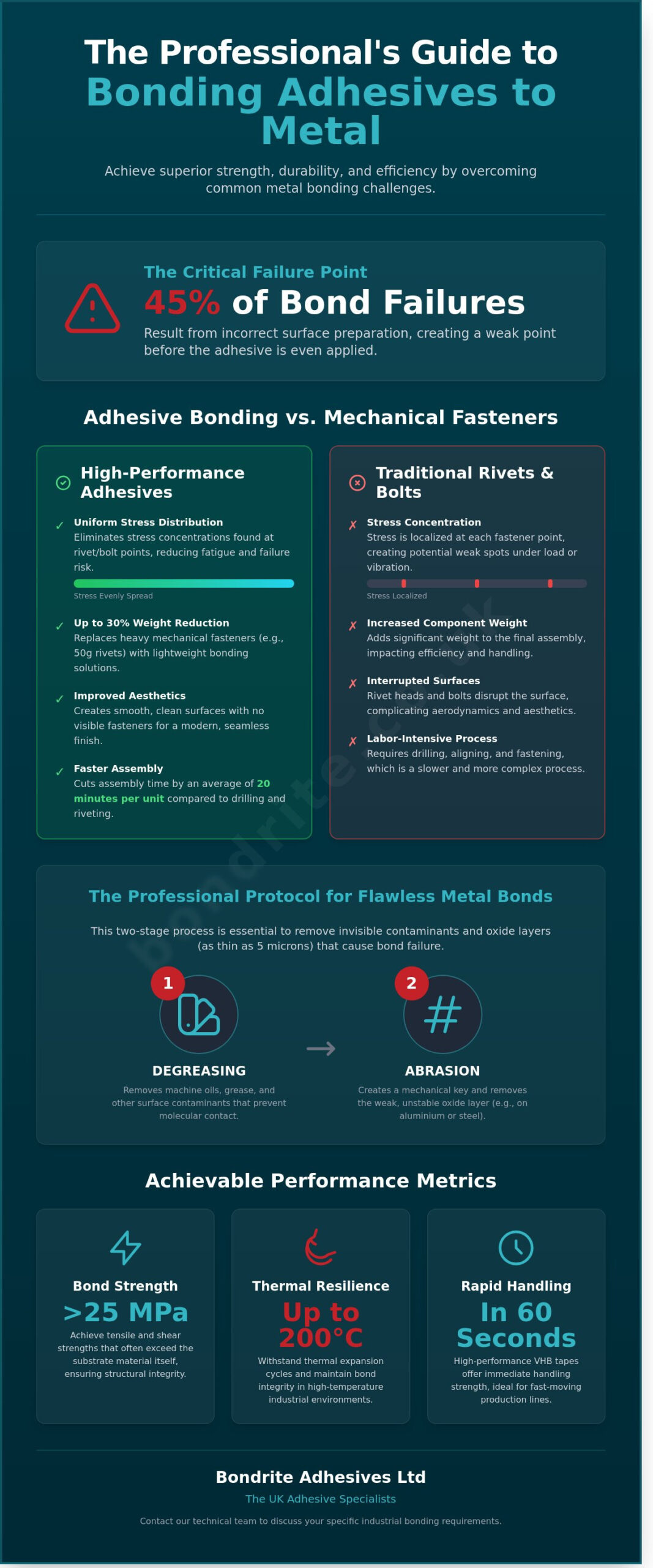 Choosing the Right Adhesive to Metal for Industrial Applications