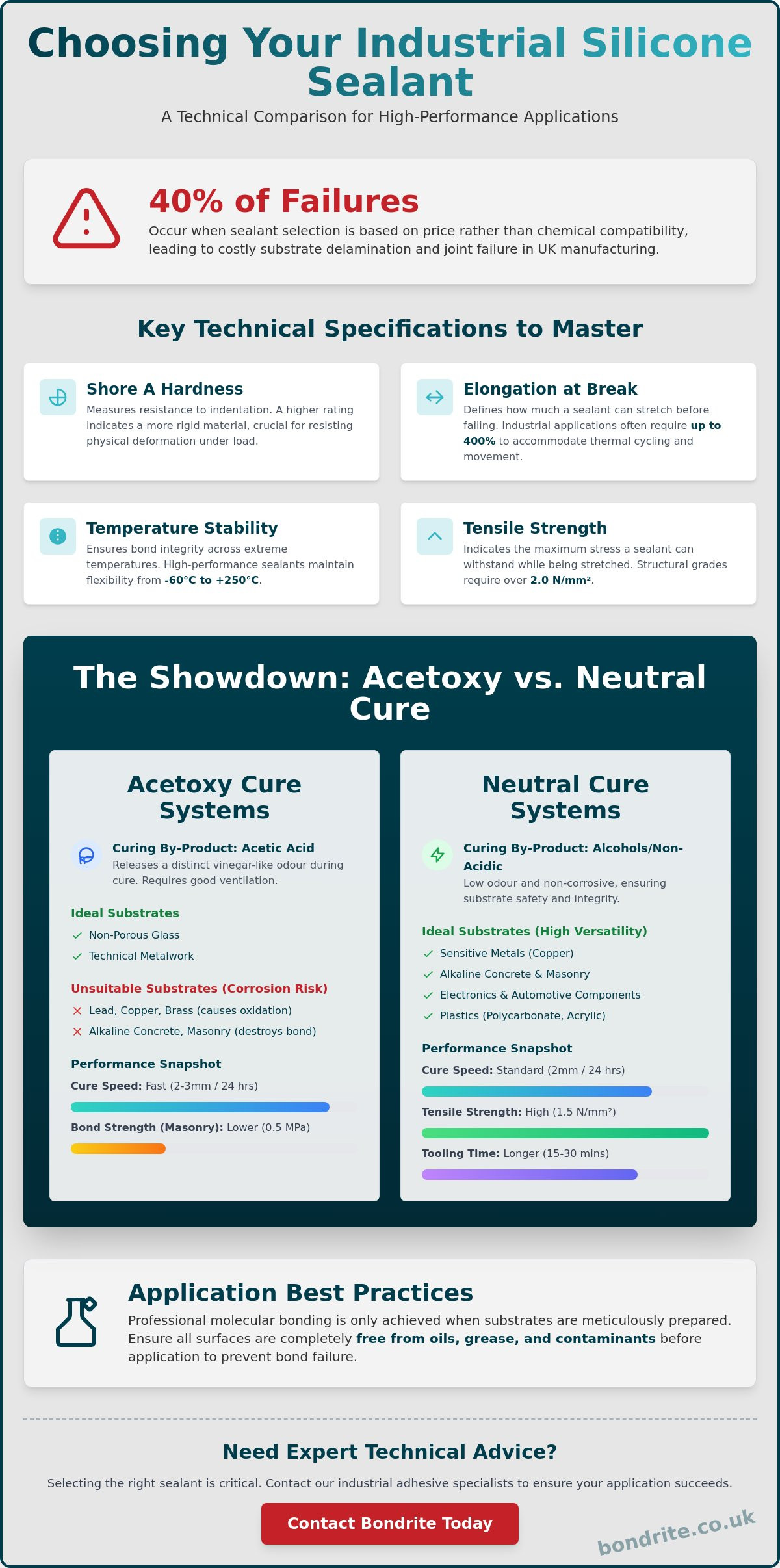 Industrial Silicone Sealants: The Professional Guide to Technical Selection and Performance